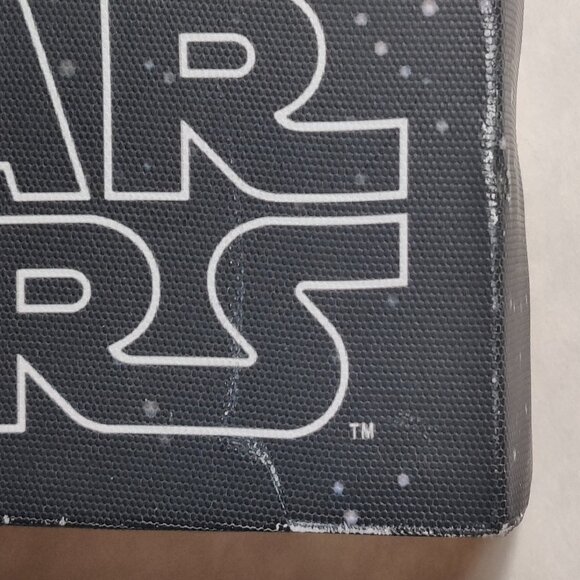 Star Wars Death Star II Canvas 22 x 22 in Return of the Jedi Light Up Disney - Picture 16 of 16